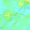 Mappa topografica Sprucewood, altitudine, rilievo