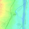 Mappa topografica Ponedera, altitudine, rilievo