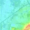 Mappa topografica Hohenhorster Bauerschaft, altitudine, rilievo