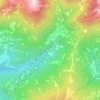 Mappa topografica Salzen, altitudine, rilievo