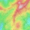 Mappa topografica 花山尾, altitudine, rilievo
