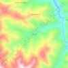 Mappa topografica Doncei, altitudine, rilievo