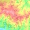 Mappa topografica Tisseuil, altitudine, rilievo