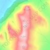 Mappa topografica Ben Loyal, altitudine, rilievo