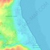 Mappa topografica La Dune, altitudine, rilievo