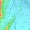 Mappa topografica Varces, altitudine, rilievo