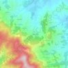 Mappa topografica Tacinaia, altitudine, rilievo
