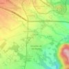 Mappa topografica Las Flores, altitudine, rilievo