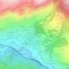 Mappa topografica La Fet, altitudine, rilievo
