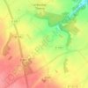 Mappa topografica Minières, altitudine, rilievo