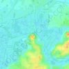 Mappa topografica La Garette, altitudine, rilievo
