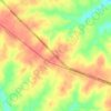 Mappa topografica Flood, altitudine, rilievo