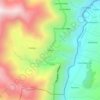 Mappa topografica Pillate, altitudine, rilievo