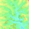 Mappa topografica Verrière, altitudine, rilievo