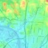 Mappa topografica Avondale, altitudine, rilievo