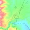 Mappa topografica La Sierra, altitudine, rilievo