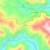 Mappa topografica La Piñuela, altitudine, rilievo