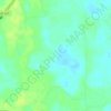 Mappa topografica Brunston Swamp, altitudine, rilievo
