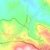 Mappa topografica Bealville, altitudine, rilievo