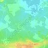 Mappa topografica La Landette, altitudine, rilievo