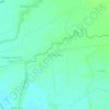 Mappa topografica Tabing Ilog, altitudine, rilievo