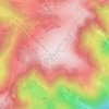 Mappa topografica Kastelberg, altitudine, rilievo
