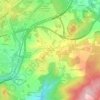 Mappa topografica San Marcos, altitudine, rilievo