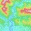 Mappa topografica Botta, altitudine, rilievo