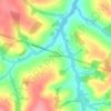 Mappa topografica Nova Brasília, altitudine, rilievo