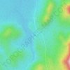 Mappa topografica Phurli Jharan, altitudine, rilievo