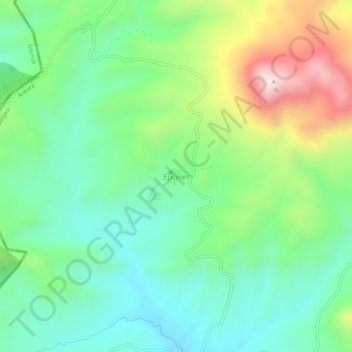 Mappa topografica Epçeler, altitudine, rilievo