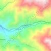 Mappa topografica Chaupiacu, altitudine, rilievo