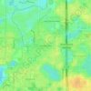 Mappa topografica Weathersfield, altitudine, rilievo