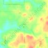 Mappa topografica Tylersburg, altitudine, rilievo