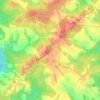 Mappa topografica Bethel, altitudine, rilievo