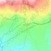 Mappa topografica Biak na Bato, altitudine, rilievo