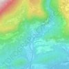 Mappa topografica Sequalins, altitudine, rilievo