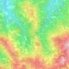 Mappa topografica Caseo, altitudine, rilievo