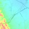 Mappa topografica Rizal, altitudine, rilievo