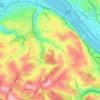 Mappa topografica Terrace, altitudine, rilievo