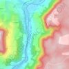 Mappa topografica Carbassas, altitudine, rilievo
