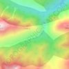 Mappa topografica Dibecik, altitudine, rilievo