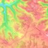 Mappa topografica Mirandol, altitudine, rilievo