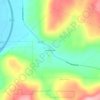 Mappa topografica Bennettsville, altitudine, rilievo