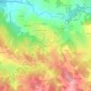 Mappa topografica Le Breuil, altitudine, rilievo