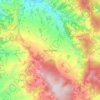 Mappa topografica San Calixto, altitudine, rilievo