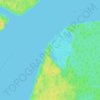 Mappa topografica San Lorenzo, altitudine, rilievo