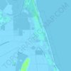 Mappa topografica Punta Marina Terme, altitudine, rilievo