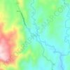 Mappa topografica Guina-ang, altitudine, rilievo