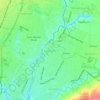 Mappa topografica Sawojajar, altitudine, rilievo